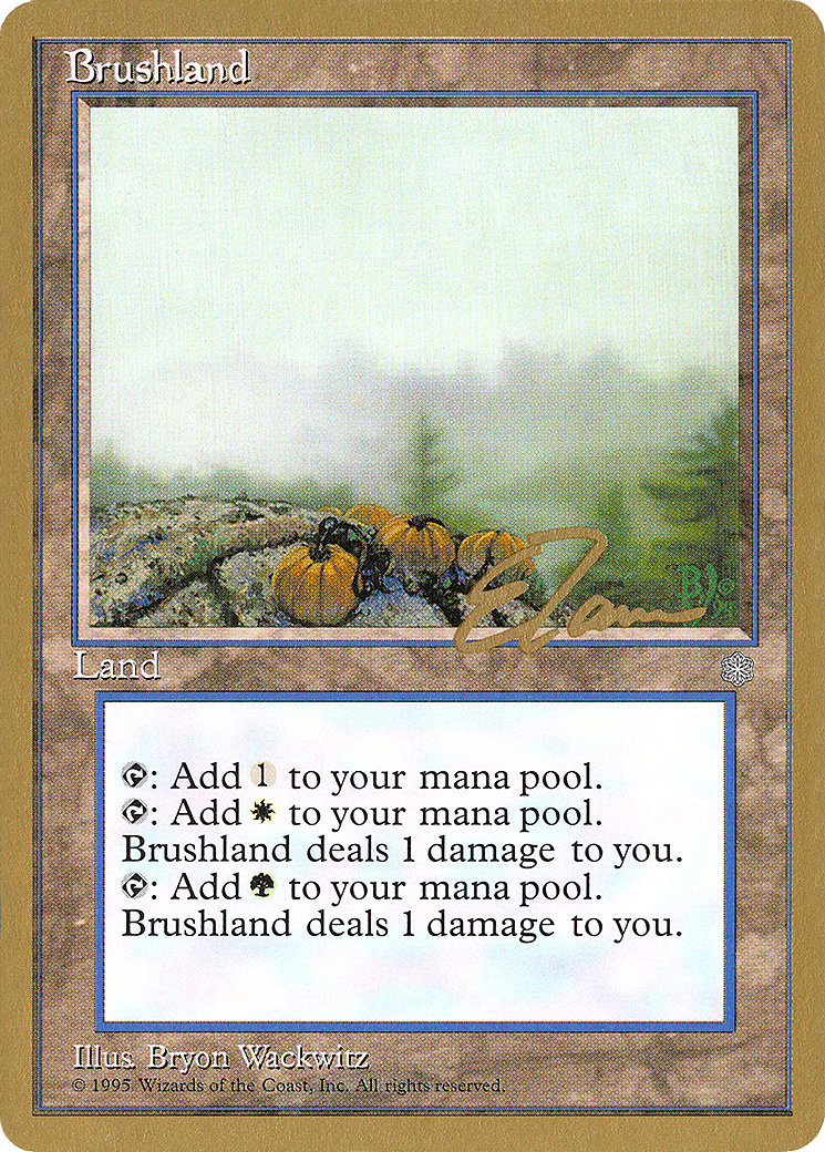 {R} Brushland (Eric Tam) [Pro Tour Collector Set][GB PTC ET352]