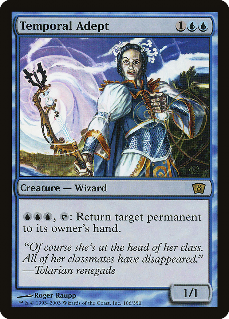 {R} Temporal Adept [Eighth Edition][8ED 106]