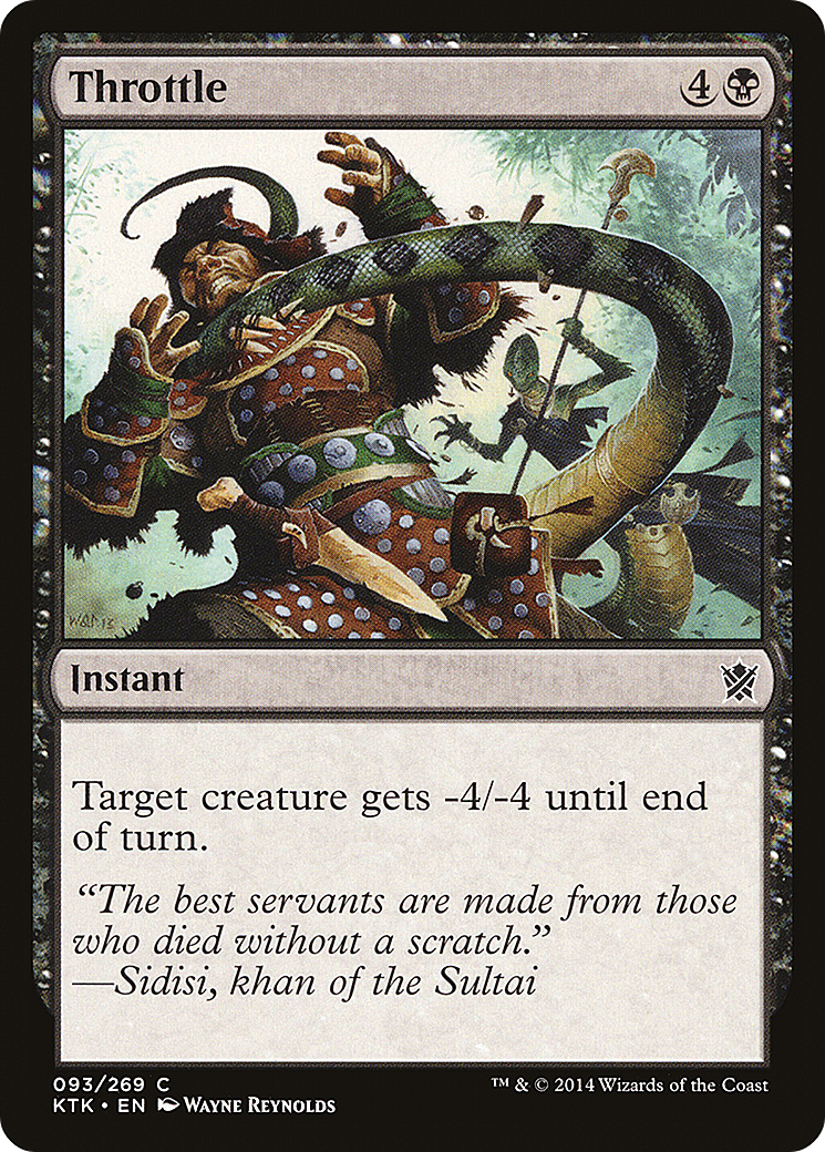 {C} Throttle [Khans of Tarkir][KTK 093]