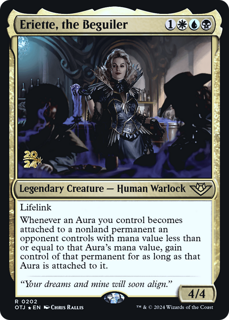 {@R} Eriette, the Beguiler [Outlaws of Thunder Junction Prerelease Promos][PR OTJ 202]