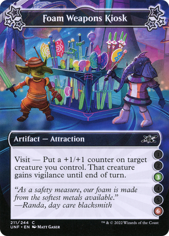 {C} Foam Weapons Kiosk (3-6) [Unfinity][UNF 211]