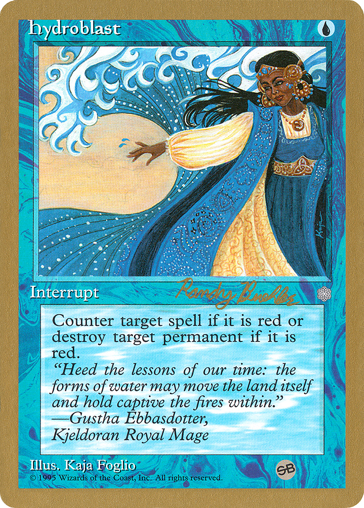 {C} Hydroblast (Randy Buehler) (SB) [World Championship Decks 1998][GB WC98 RB72SB]
