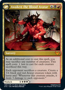 {R} Extus, Oriq Overlord // Awaken the Blood Avatar [Strixhaven: School of Mages Prerelease Promos][PR STX 149]