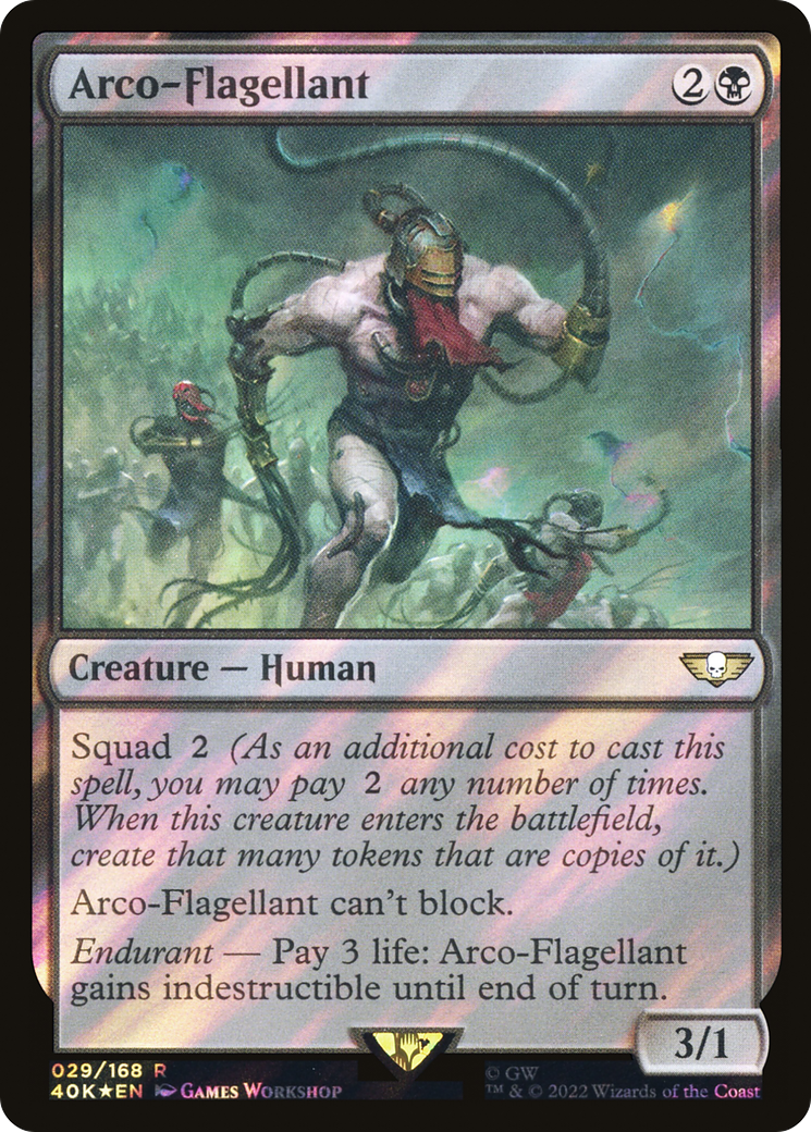 {R} Arco-Flagellant (Surge Foil) [Universes Beyond: Warhammer 40,000][SF 40K 029]