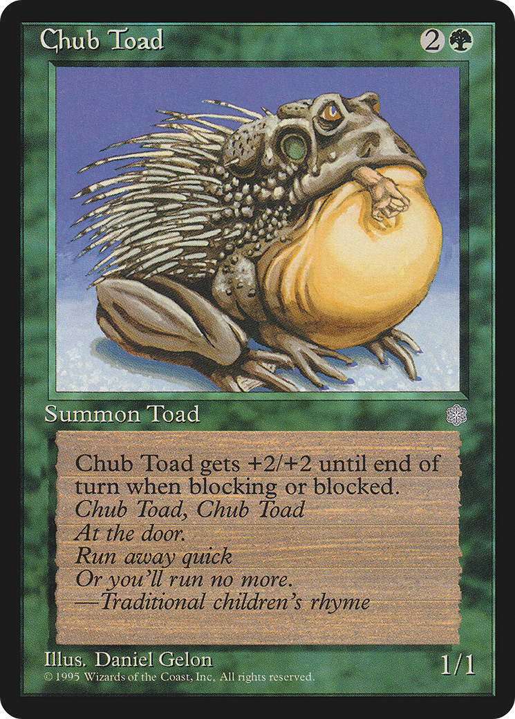 {C} Chub Toad [Ice Age][ICE 229]