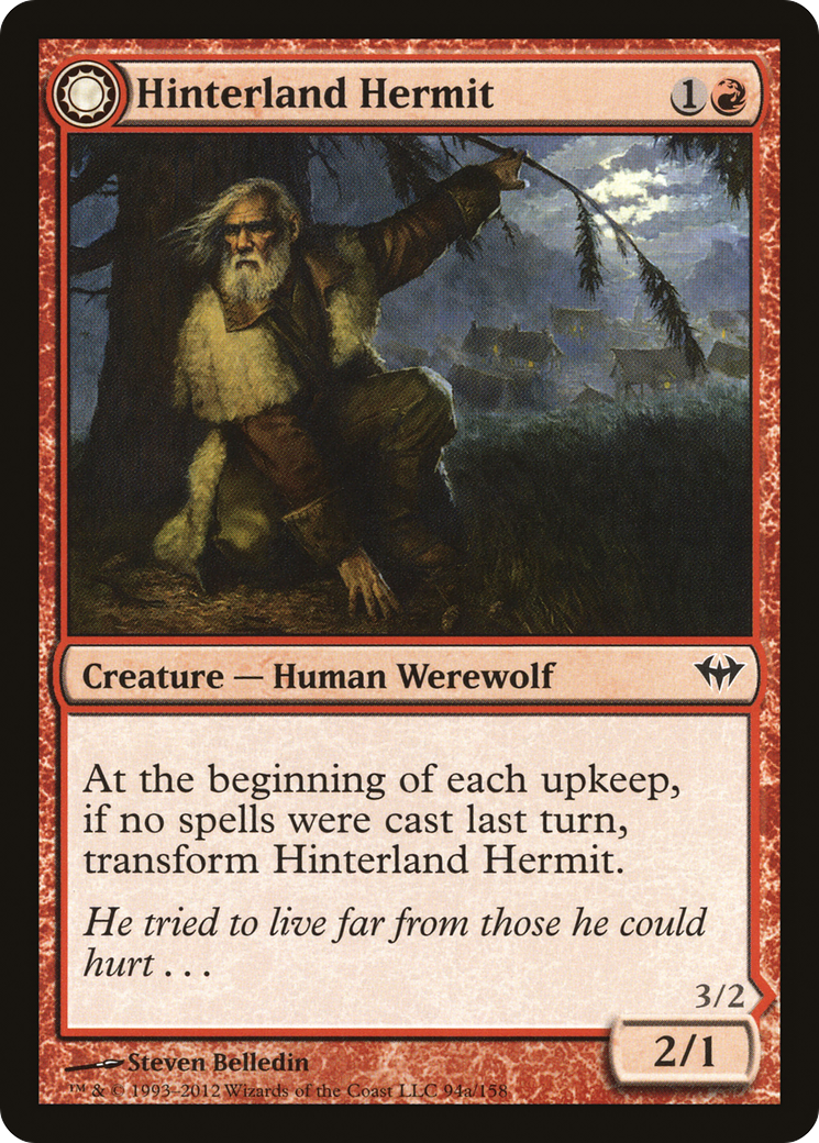 {C} Hinterland Hermit // Hinterland Scourge [Dark Ascension][DKA 094]
