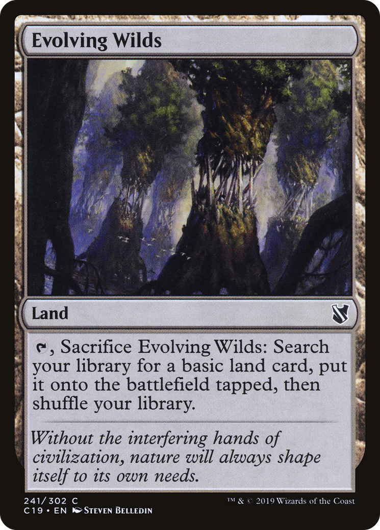 {C} Evolving Wilds [Commander 2019][C19 241]