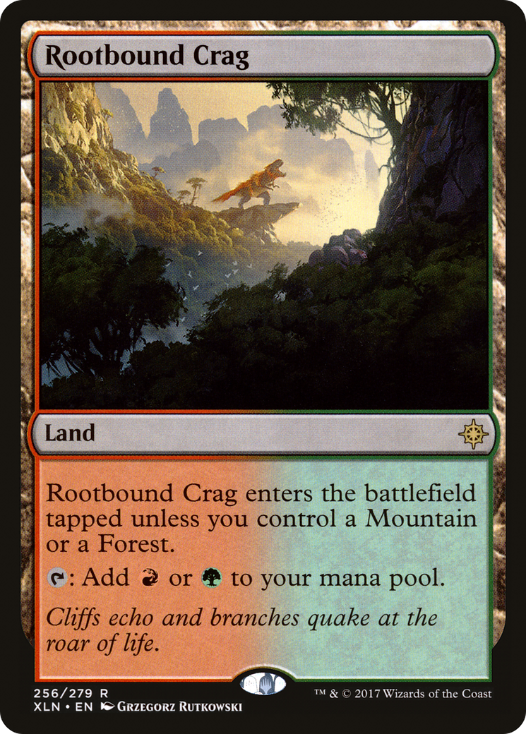 {R} Rootbound Crag [Ixalan][XLN 256]