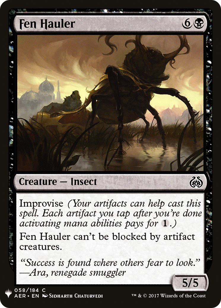 {C} Fen Hauler [Mystery Booster][LS AER 058]