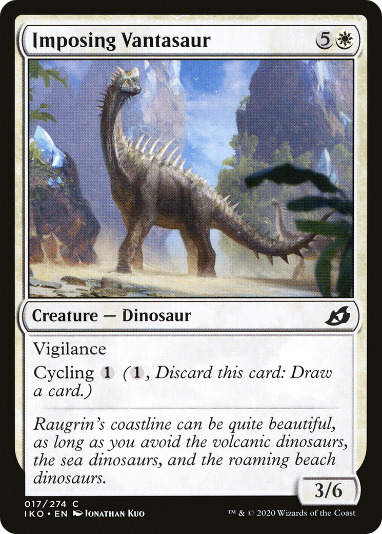 {C} Imposing Vantasaur [Ikoria: Lair of Behemoths][IKO 017]
