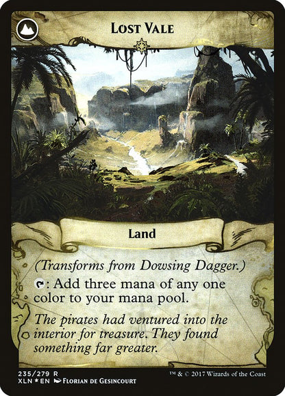 {R} Dowsing Dagger // Lost Vale [Ixalan Prerelease Promos][PR XLN 235] - Misty Mountain Games