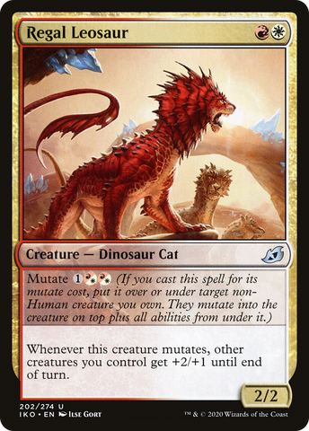 {C} Regal Leosaur [Ikoria: Lair of Behemoths][IKO 202]