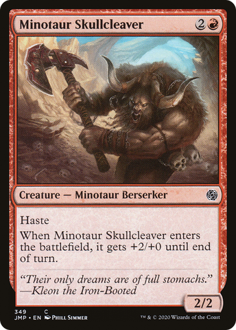 {C} Minotaur Skullcleaver [Jumpstart][JMP 349]