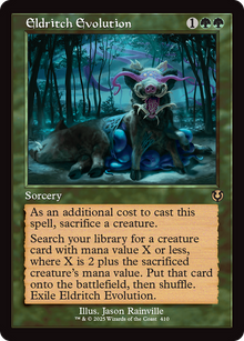 {R} Eldritch Evolution (Retro Frame) [Innistrad Remastered][INR 410]