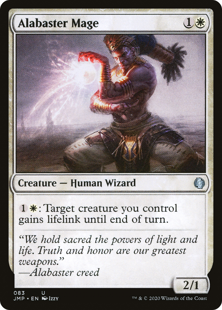 {C} Alabaster Mage [Jumpstart][JMP 083]