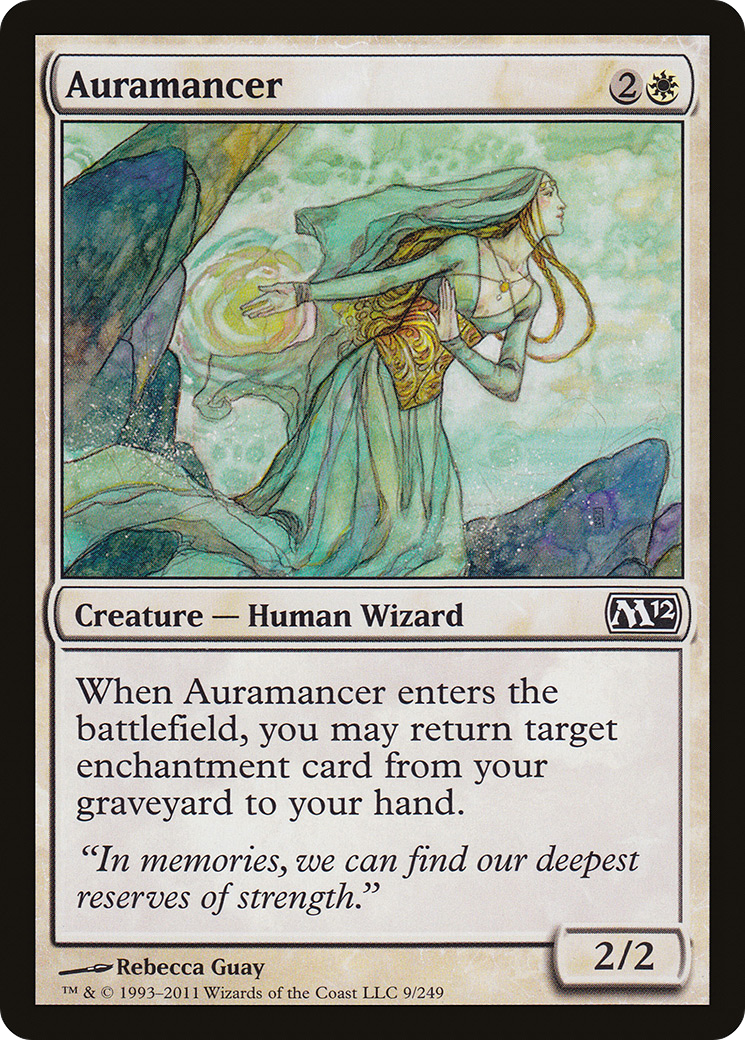 {C} Auramancer [Magic 2012][M12 009]