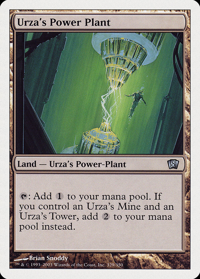 {C} Urza's Power Plant [Eighth Edition][8ED 329]