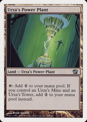 {C} Urza's Power Plant [Eighth Edition][8ED 329]