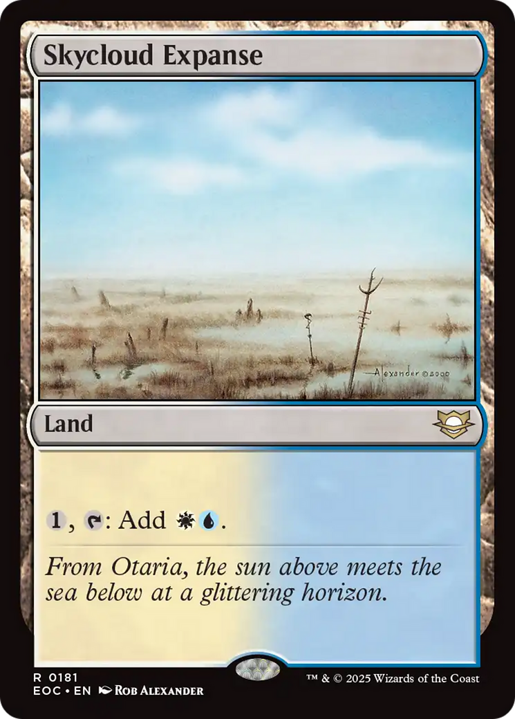 {@@ EOC R} Skycloud Expanse [Edge of Eternities Commander][EOC 181]