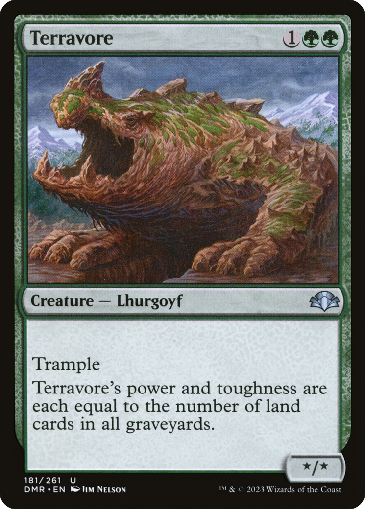 {C} Terravore [Dominaria Remastered][DMR 181]