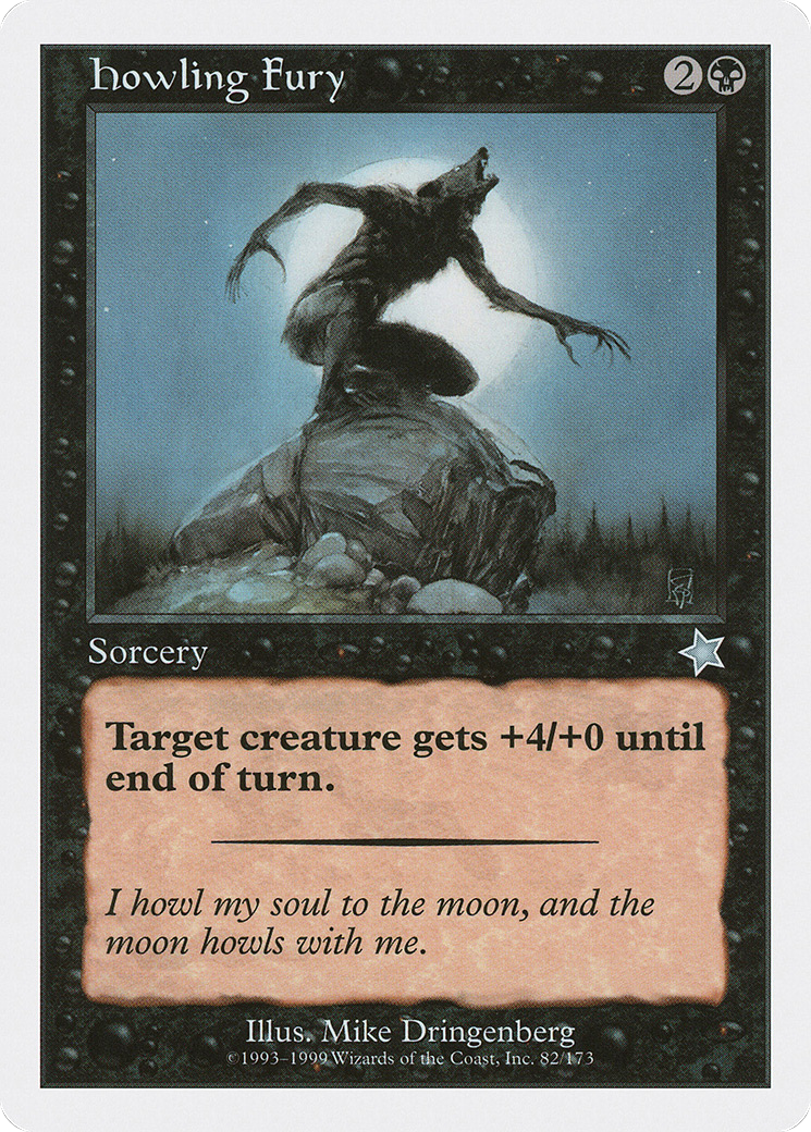 {C} Howling Fury [Starter 1999][S99 082]