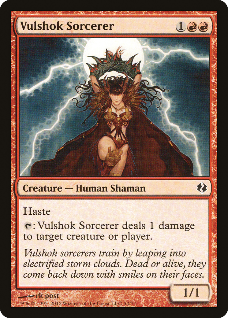 {C} Vulshok Sorcerer [Duel Decks: Venser vs. Koth][DDI 050]