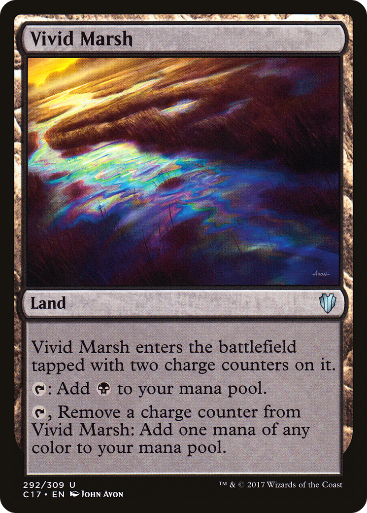 {C} Vivid Marsh [Commander 2017][C17 292]