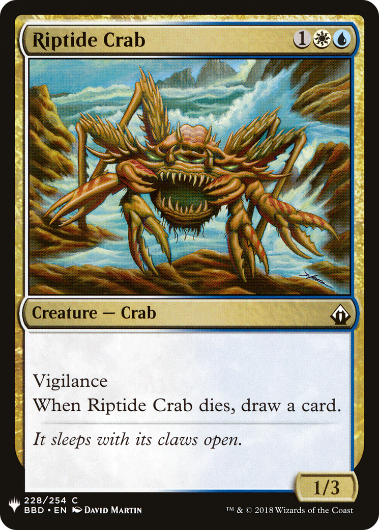 {C} Riptide Crab [Mystery Booster][LS BBD 228]