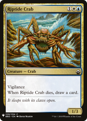 {C} Riptide Crab [Mystery Booster][LS BBD 228]