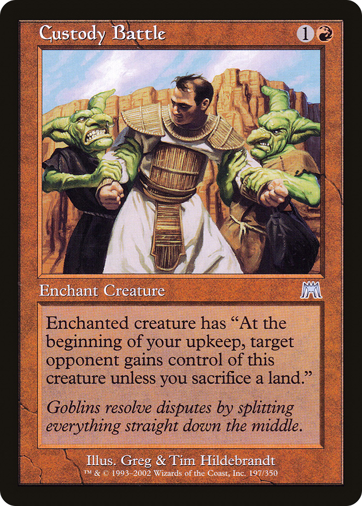 {C} Custody Battle [Onslaught][ONS 197]