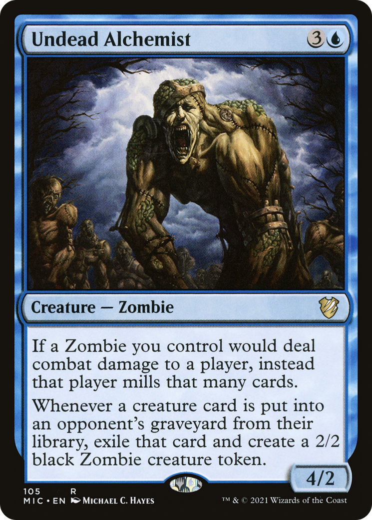 {R} Undead Alchemist [Innistrad: Midnight Hunt Commander][MIC 105]