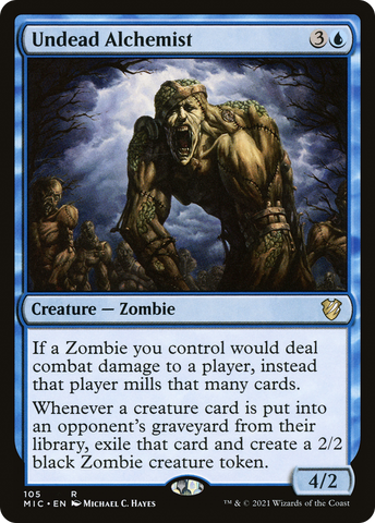 {R} Undead Alchemist [Innistrad: Midnight Hunt Commander][MIC 105]
