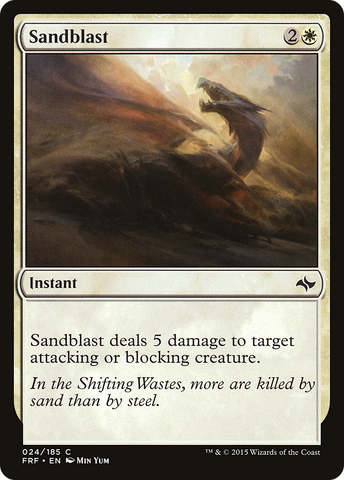 {C} Sandblast [Fate Reforged][FRF 024]