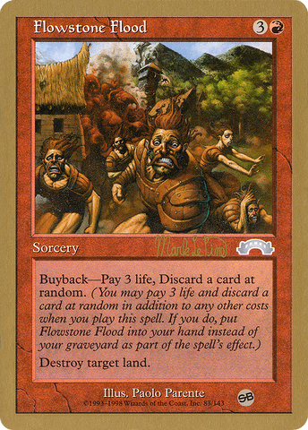 {C} Flowstone Flood (Mark Le Pine) (SB) [World Championship Decks 1999][GB WC99 MLP83SB]