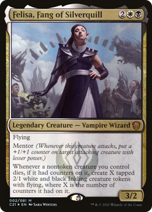 {R} Felisa, Fang of Silverquill [Commander 2021][C21 002]