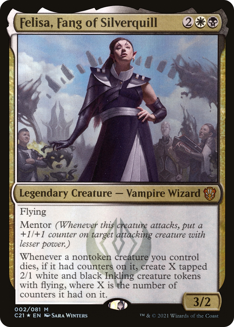 {R} Felisa, Fang of Silverquill [Commander 2021][C21 002]