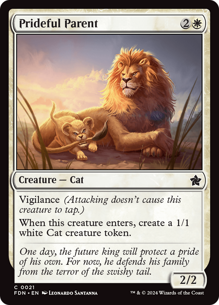 {@C} Prideful Parent [Foundations][FDN 021]