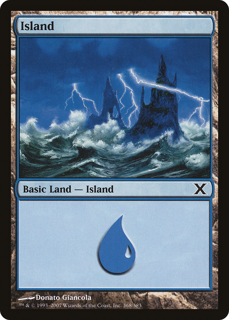 {B}[10E 368] Island (368) [Tenth Edition]
