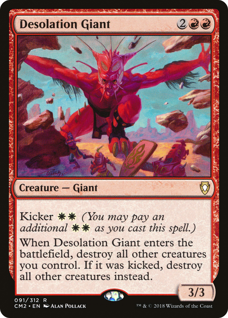 {R} Desolation Giant [Commander Anthology Volume II][CM2 091]