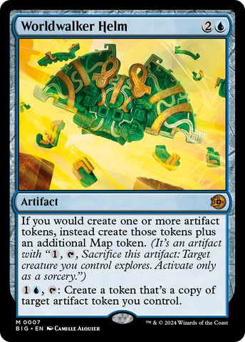 {@R} Worldwalker Helm [Outlaws of Thunder Junction: The Big Score][BIG 007]