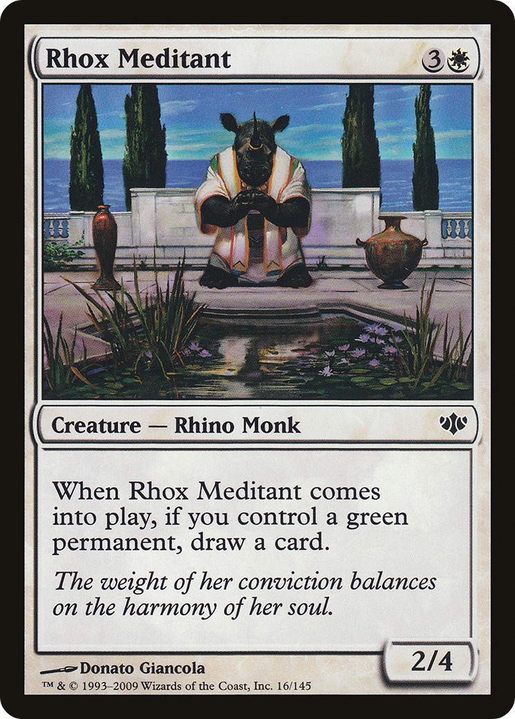 {C} Rhox Meditant [Conflux][CON 016]