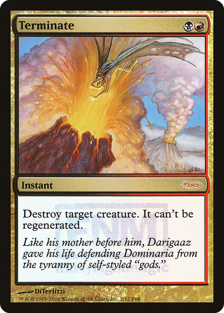 {R} Terminate [Friday Night Magic 2006][PA F06 003]