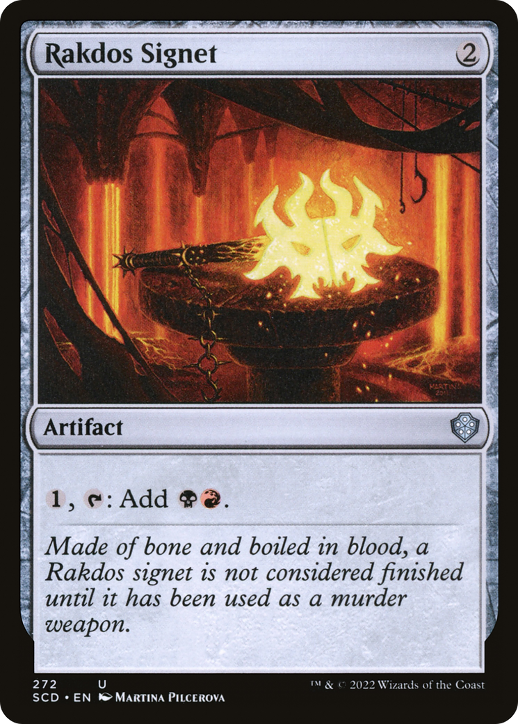 {C} Rakdos Signet [Starter Commander Decks][SCD 272]