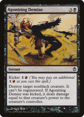 {C} Agonizing Demise [Duel Decks: Ajani vs. Nicol Bolas][DDH 066]