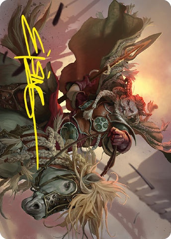 {A} Eomer of the Riddermark Art Card (Gold-Stamped Signature) [The Lord of the Rings: Tales of Middle-earth Art Series][GS ALTR 009]