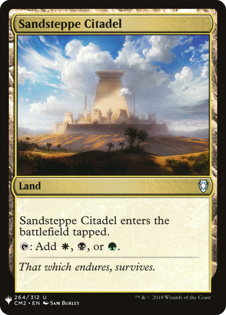 {C} Sandsteppe Citadel [Mystery Booster][LS CM2 264]