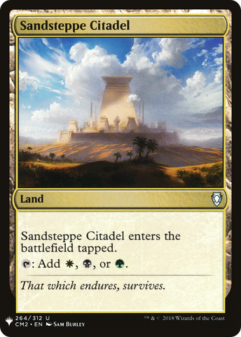 {C} Sandsteppe Citadel [Mystery Booster][LS CM2 264]