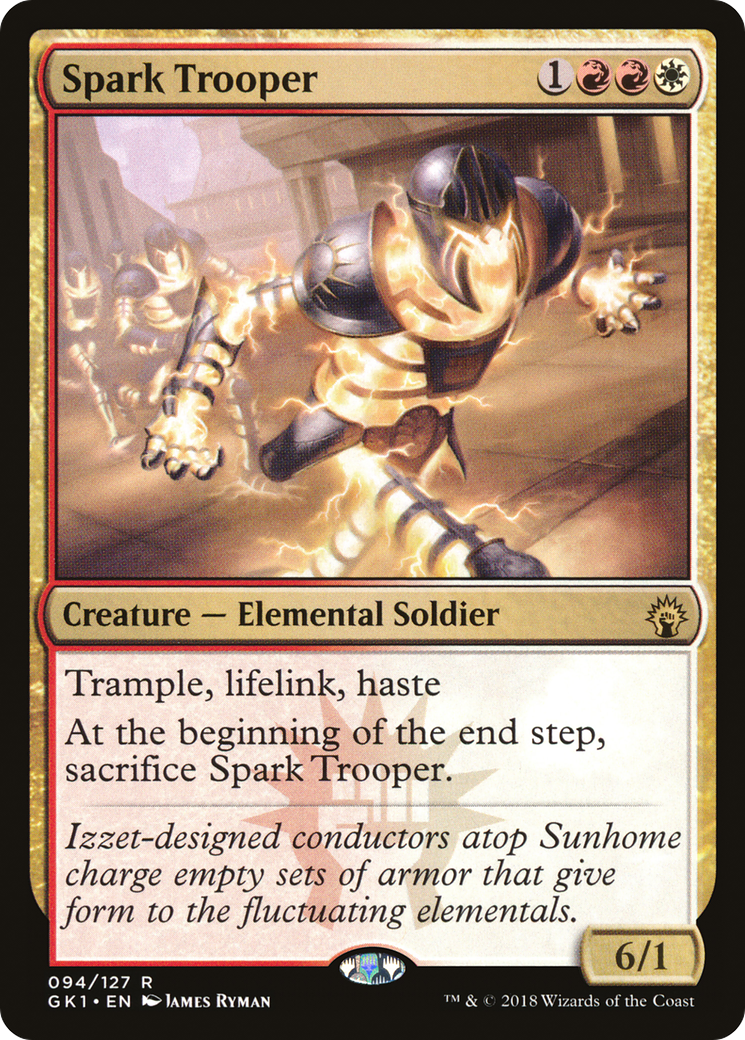 {R} Spark Trooper [Guilds of Ravnica Guild Kit][GK1 094]