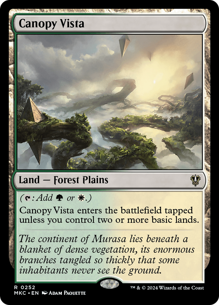 {R} Canopy Vista [Murders at Karlov Manor Commander][MKC 252]
