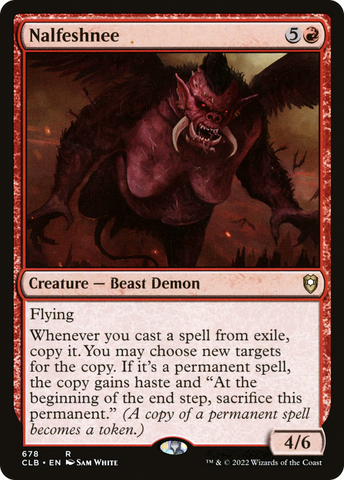 {R} Nalfeshnee [Commander Legends: Battle for Baldur's Gate][CLB 678]